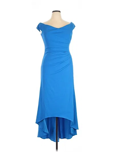 Pre-owned Xscape Cocktail Dress In Blue