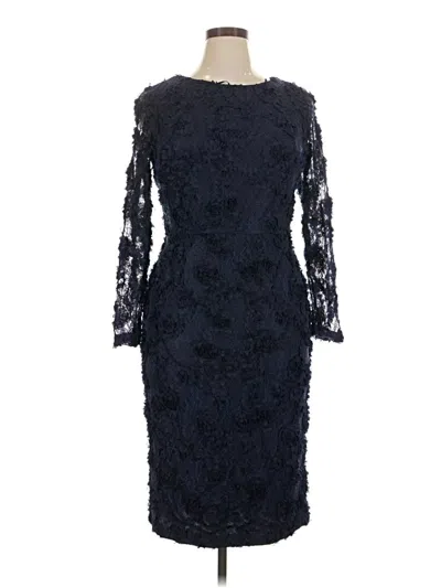 Pre-owned Xscape Cocktail Dress In Blue