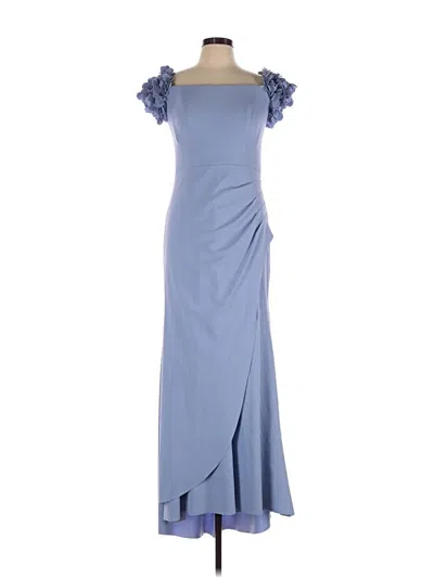 Pre-owned Xscape Cocktail Dress In Blue