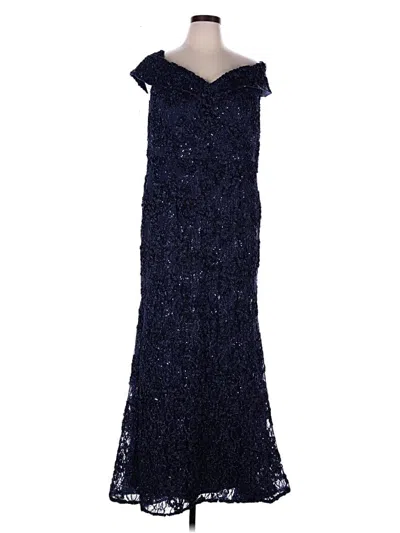 Xscape Cocktail Dress In Blue