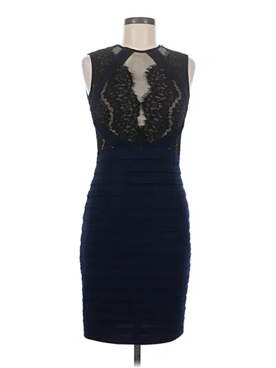 Pre-owned Xscape Cocktail Dress In Blue