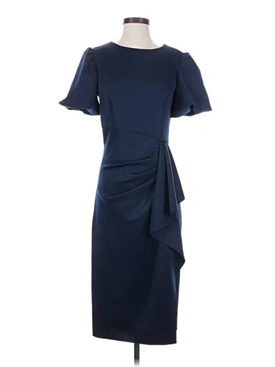 Pre-owned Xscape Cocktail Dress In Blue
