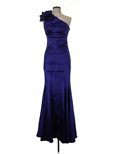 Pre-owned Xscape Cocktail Dress In Blue