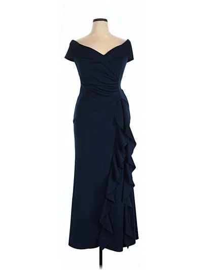 Pre-owned Xscape Cocktail Dress In Blue