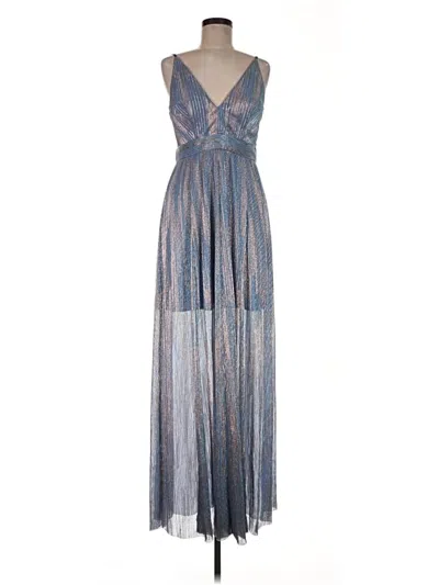 Pre-owned Xscape Cocktail Dress In Blue