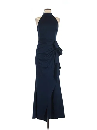 Pre-owned Xscape Cocktail Dress In Blue
