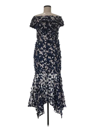 Pre-owned Xscape Cocktail Dress In Blue