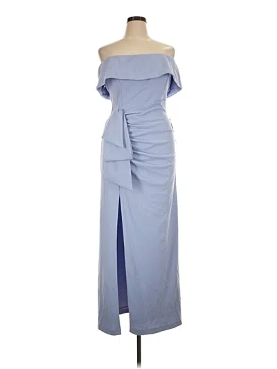 Pre-owned Xscape Cocktail Dress In Blue