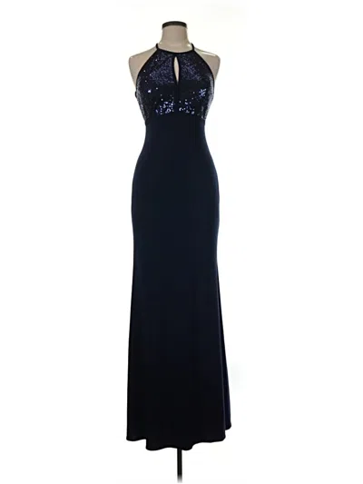 Pre-owned Xscape Cocktail Dress In Blue