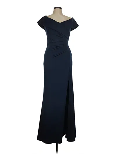 Pre-owned Xscape Cocktail Dress In Blue
