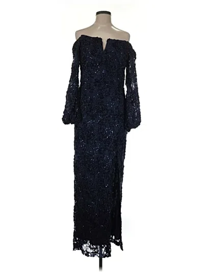 Pre-owned Xscape Cocktail Dress In Blue