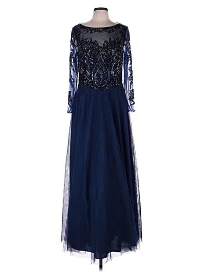 Pre-owned Xscape Cocktail Dress In Blue