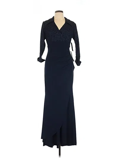 Pre-owned Xscape Cocktail Dress In Blue