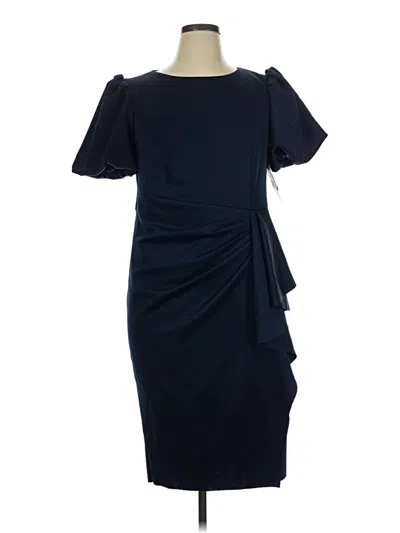 Pre-owned Xscape Cocktail Dress In Blue