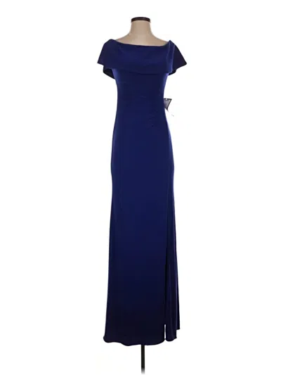 Pre-owned Xscape Cocktail Dress In Blue