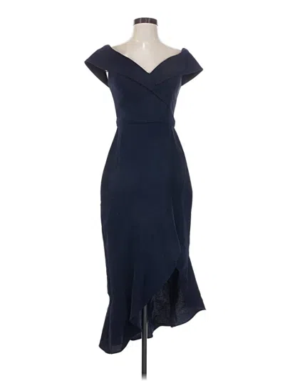 Pre-owned Xscape Cocktail Dress In Blue