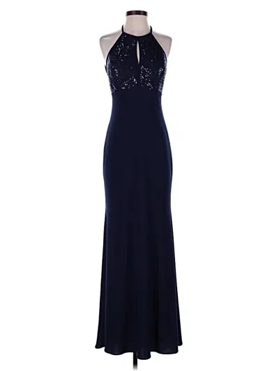Pre-owned Xscape Cocktail Dress In Blue