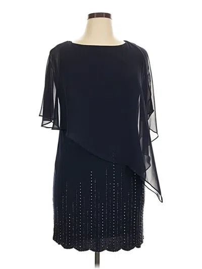 Pre-owned Xscape Cocktail Dress In Blue