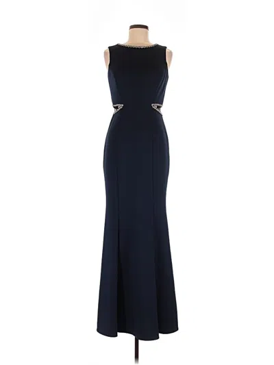 Pre-owned Xscape Cocktail Dress In Blue