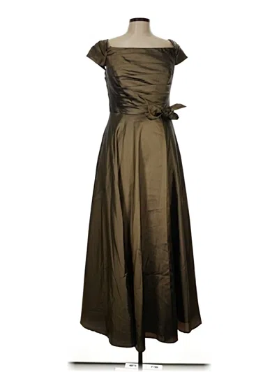 Xscape Cocktail Dress In Brown