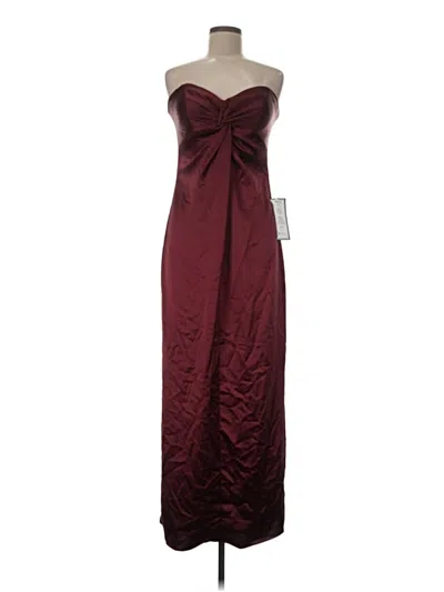 Pre-owned Xscape Cocktail Dress In Burgundy