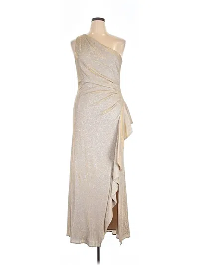 Pre-owned Xscape Cocktail Dress In Gold