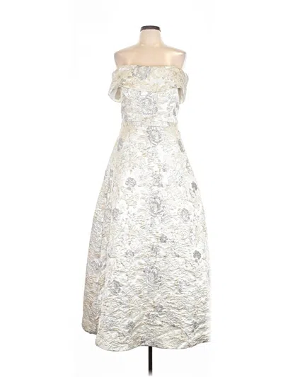 Pre-owned Xscape Cocktail Dress In Gold