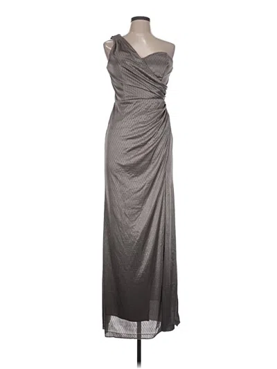 Pre-owned Xscape Cocktail Dress In Gray