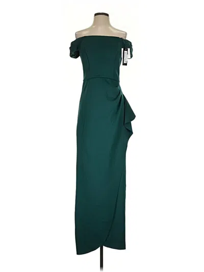 Pre-owned Xscape Cocktail Dress In Green