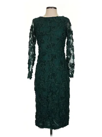 Pre-owned Xscape Cocktail Dress In Green