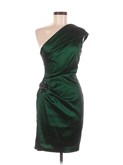 Pre-owned Xscape Cocktail Dress In Green