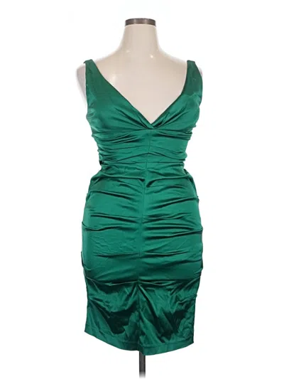 Pre-owned Xscape Cocktail Dress In Green