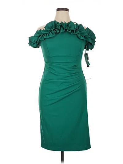 Pre-owned Xscape Cocktail Dress In Green