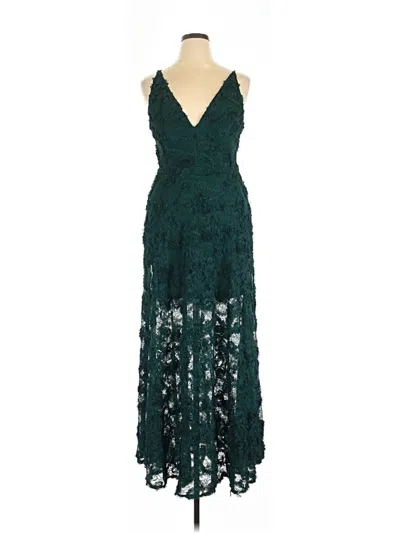Pre-owned Xscape Cocktail Dress In Green