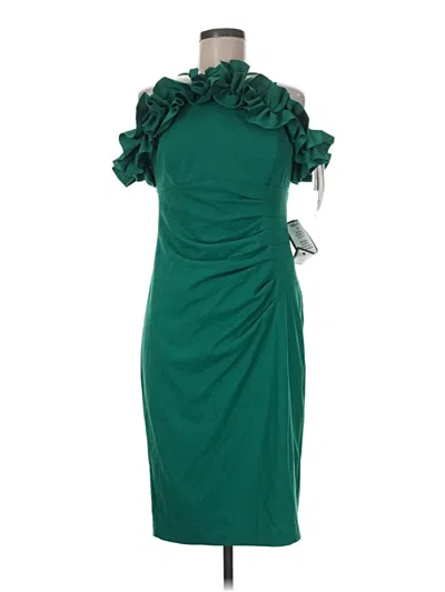 Pre-owned Xscape Cocktail Dress In Green