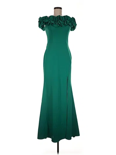 Pre-owned Xscape Cocktail Dress In Green
