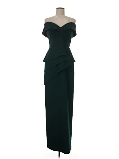 Pre-owned Xscape Cocktail Dress In Green
