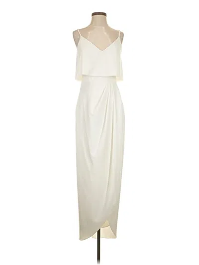 Pre-owned Xscape Cocktail Dress In Ivory
