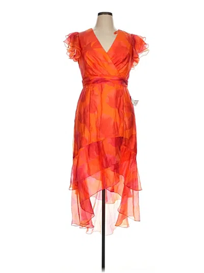 Xscape Cocktail Dress In Orange
