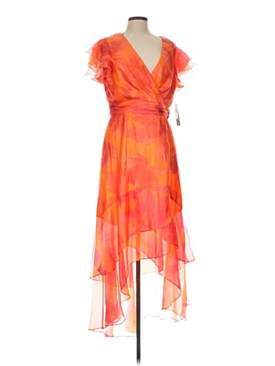 Pre-owned Xscape Cocktail Dress In Orange