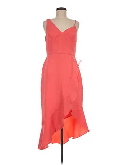 Pre-owned Xscape Cocktail Dress In Orange
