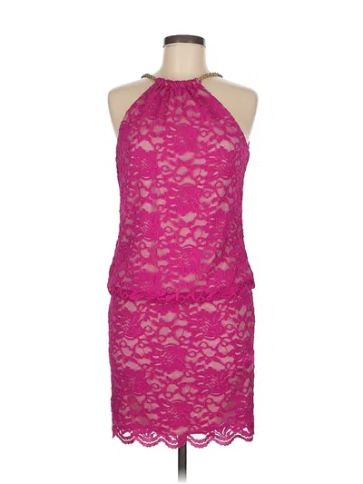 Pre-owned Xscape Cocktail Dress In Pink