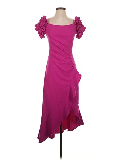 Pre-owned Xscape Cocktail Dress In Pink