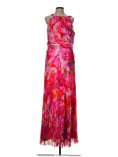 Pre-owned Xscape Cocktail Dress In Pink