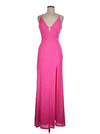 Pre-owned Xscape Cocktail Dress In Pink