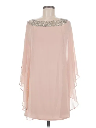 Pre-owned Xscape Cocktail Dress In Pink
