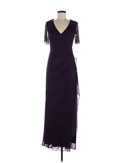Pre-owned Xscape Cocktail Dress In Purple