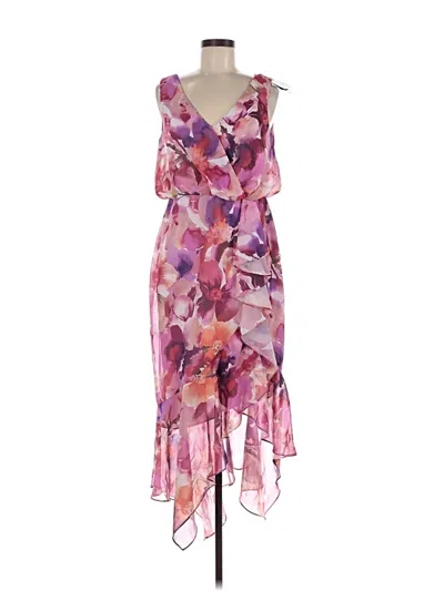 Pre-owned Xscape Cocktail Dress In Purple