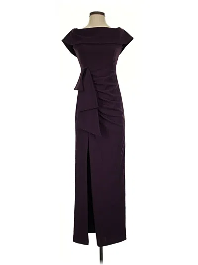 Pre-owned Xscape Cocktail Dress In Purple