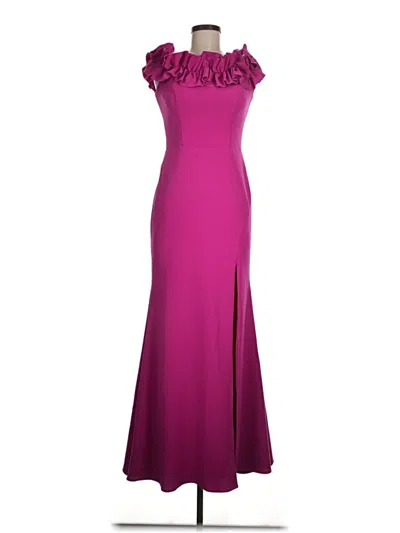 Pre-owned Xscape Cocktail Dress In Purple